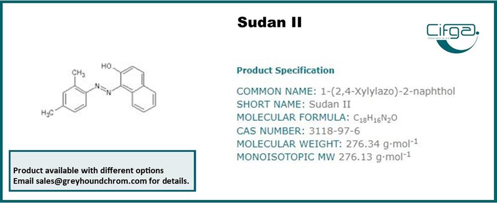 Sudan II Certified Reference Material